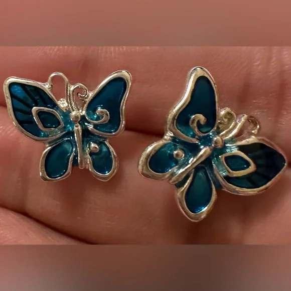Butterfly Earrings - Picture 3 of 6